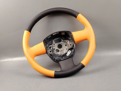 AUDI A4 S4 A4 QUATTRO PERFORATED LEATHER REMENUFACTURED STEERING WHEEL