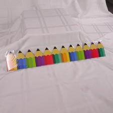 Classroom Bulletin Board Pencil Border-12pc 18"x3" 