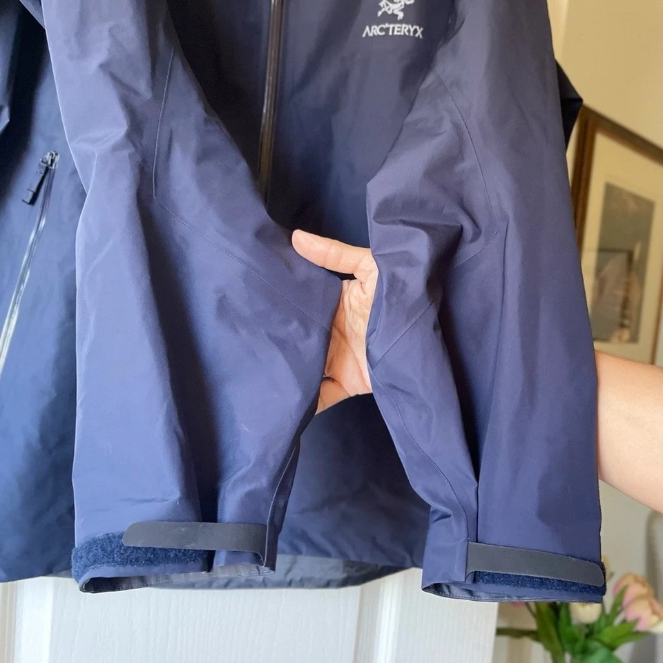 Arc'teryx бета LT куртка Gore-Tex водонепроницаемый оболочка черный сапфир XXL EUC - Изображение 3 из 4