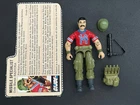 gi joe lot figure 1985 Bazooka 100% complete W/FC
