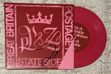 ZARA LARSSON SIGNED STATESIDE REMIX 7” VINYL PINK PANTHERESS - BECKETT COA