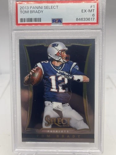 2013 Panini Select Tom Brady PSA 6