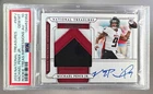 Michael Penix Jr 2024 National Treasures Impressions RC Patch Auto /99 PSA 10