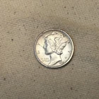1934-D Mercury Dime, Blast White UNC Details Cleaned #SC 1010-15
