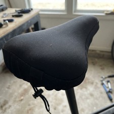 Extra Wide Big Bum Bike Bicycle Cycling Gel Cushion Pad Saddle Seat Soft Comfort