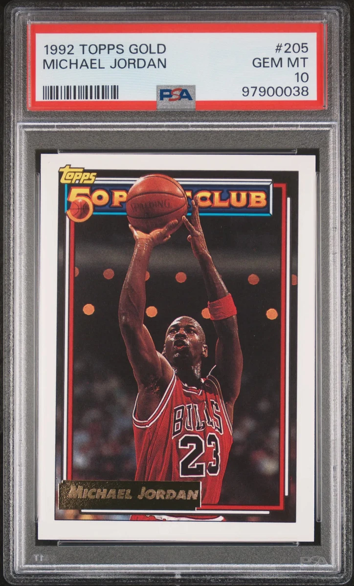 Michael Jordan Basketball Grade 10 1992-93 Season Sports Trading