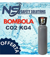 BOMBOLA CO2 ALIMENTARE 4 KG RICARICABILE CERTIFICATA
