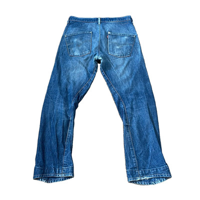 Levi s Engineered Twist Twister Vintage Y2K Jeans Blau Denim Gr. 33x32