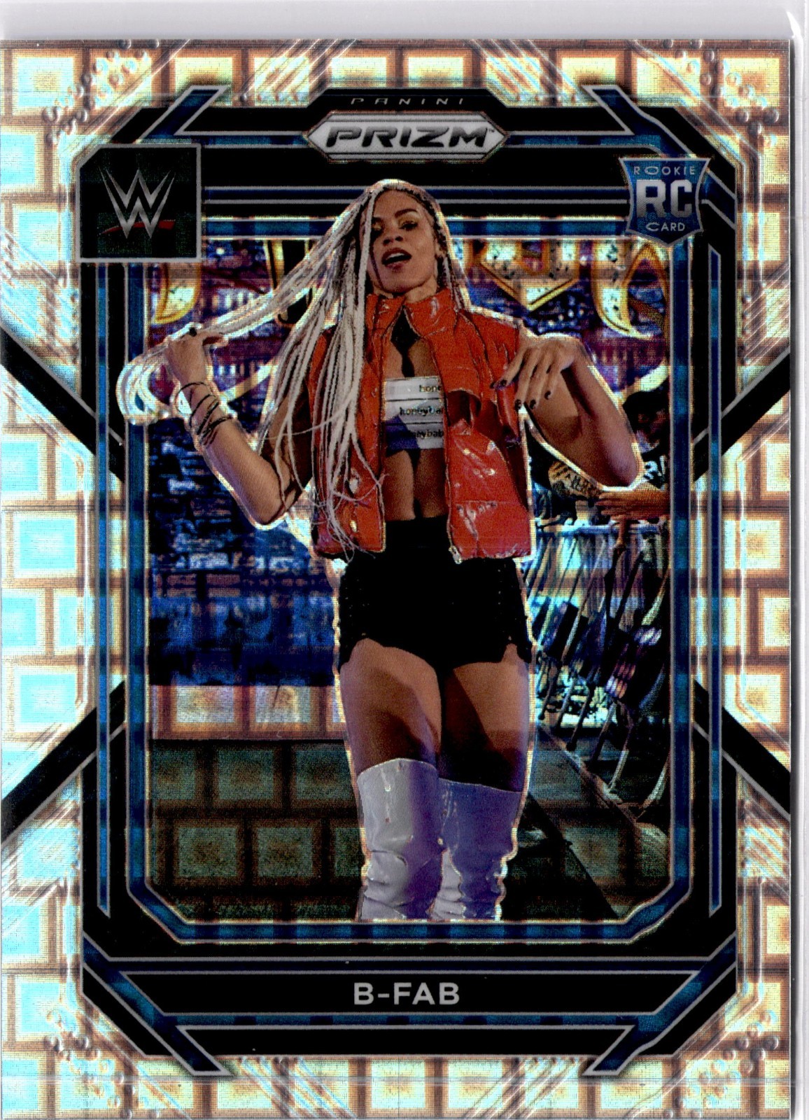 B-Fab 2023 Panini Prizm Premium Pandora Prizm WWE #101 Smackdown #004/199