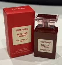 TOM FORD • Electric Cherry • EAU DE PARFUM EDP• SPLASH • 7.5 ml / 0.25 fl oz NIB