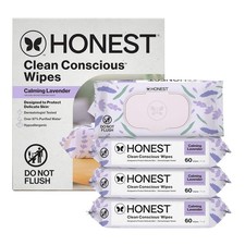 The Honest Company Calm and Cleanse Naturally Scented Wipes 240ct Hypoallergenic