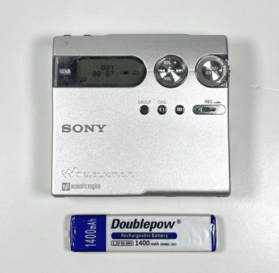Sony MZ-N910 Net MD MiniDisc Walkman Player Recorder Silver | Tested Working