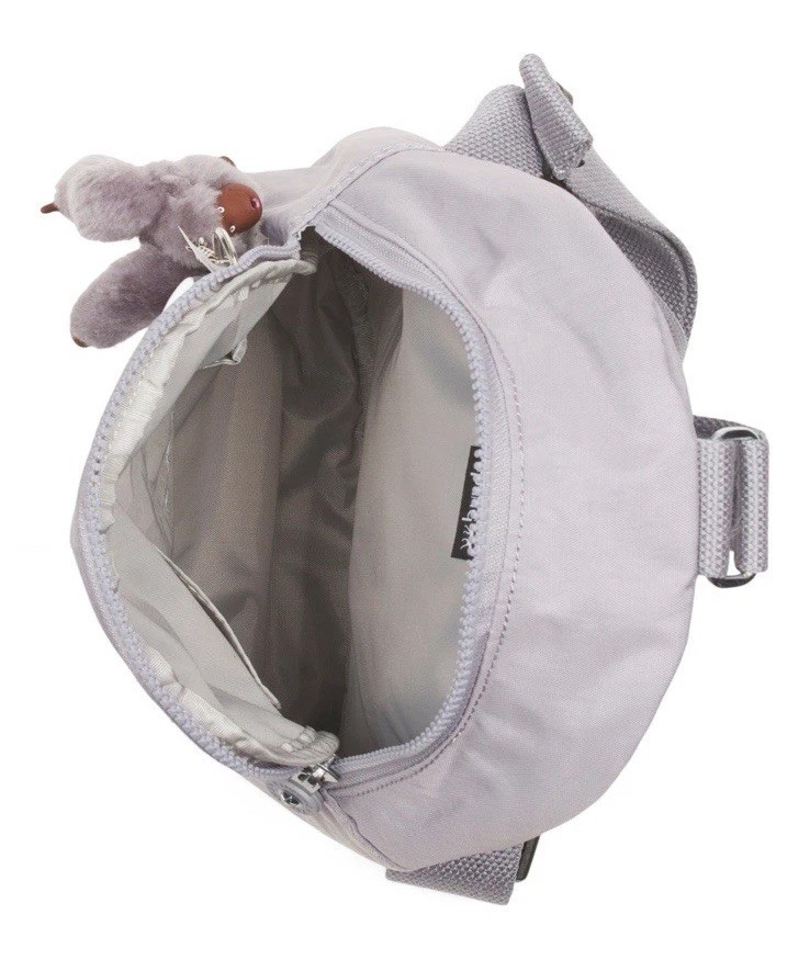 Kipling KLYNN SLING Backpack /Crossbody Bag Dove Grey KI9457  display picture 2