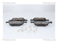 Triscan Bremsbelagsatz, Scheibenbremse Hinterachse U.A. FüR Audi, Cupra, Skoda