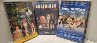 The Brainiacs . com, The Jane Austin Book Club, The Darjeeling Limited (DVD)M10