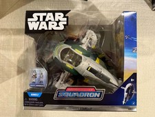 Star Wars Micro Galaxy Squadron Series 2 Jango Fett's Starship NIB ships fast
