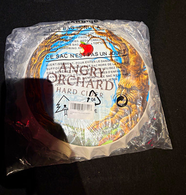 Angry Orchard Hard Cider Round Beer Sign - Brand New Sign