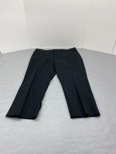 Chaps Pants Womens 12 Stretch Straight Leg Career Office Pull On Cotton Blend