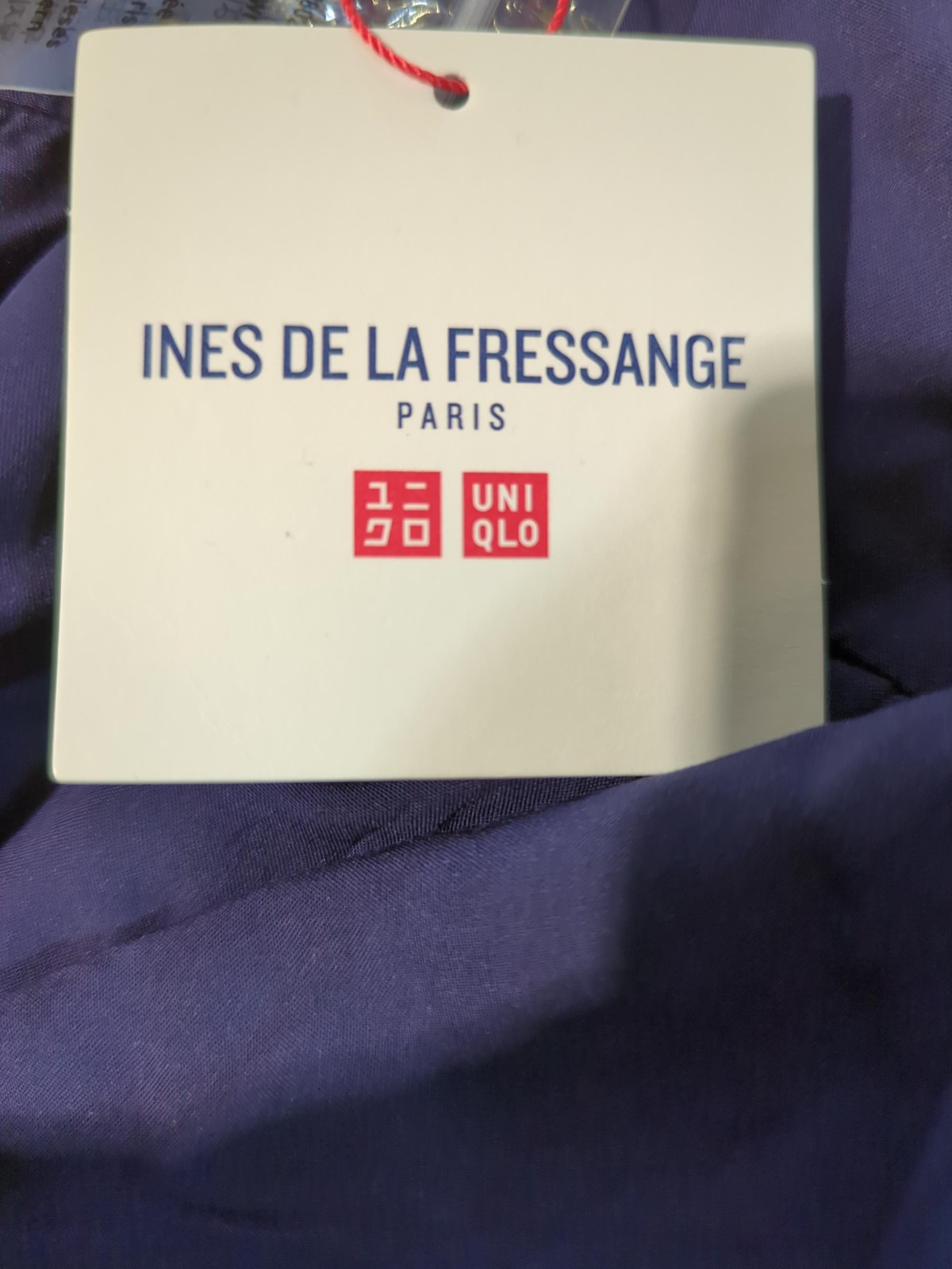 Ines De La Fressange x Uniqlo Shirt Midi Dress XL in Blue image 5