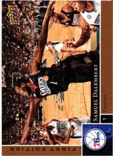 2009-10 Upper Deck First Edition #135 Samuel Dalembert Gold BK1