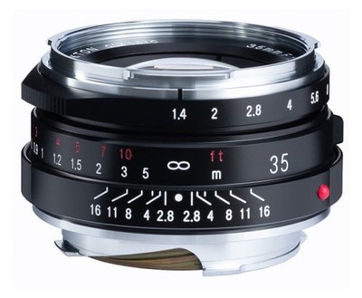 Voigtländer Objektiv Nokton 35 mm 1,4 M.C. II VM Schwarz