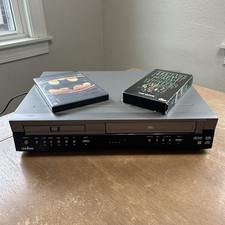 Cinevision DVR1000 DVD VCR Combo Player Recorder No Remote Tested Working