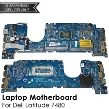New Dell Latitude 7480 Motherboard I5-6300U 2.40GHz YF9VM 0YF9VM LA-E132P