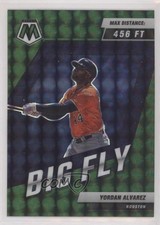 2022 Panini Mosaic Big Fly Green Mosaic Prizm Yordan Alvarez #BF-6 0q1p