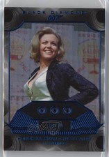 2025 James Bond Black Diamond Blue Sapphire Relics 10/10 Honor Blackman #19 6o2