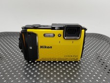 Nikon COOLPIX AW130 Wi-Fi GPS Digital Camera - YELLOW "PARTS/REPAIR"