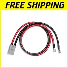 1/0 AWG Battery Cable - Quick Connect, Ring Terminals