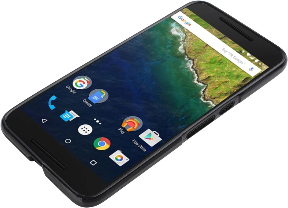 Huawei Nexus 6P Case, Cruzerlite Bugdroid Circuit Case Compatible for Black - Image 4 of 4