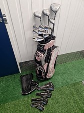 Full Set Ladies R/H Ben Sayers M7 Golf Clubs & Bag Excel Condition See Full Desc