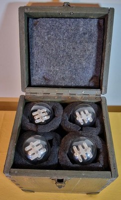 4 matched 845 tubes General Electric by RCA, for amp Marantz T1 and Nagra VPA