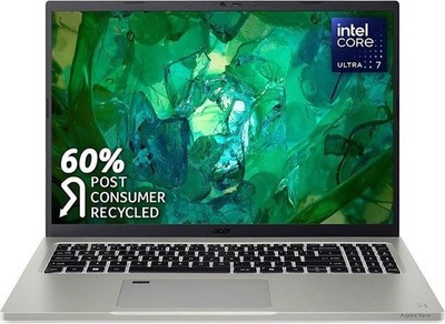 ACER Aspire Vero AV16-51P 16'' Laptop Ultra 7 155H, 1 TB SSD, 16GB RAM, grau