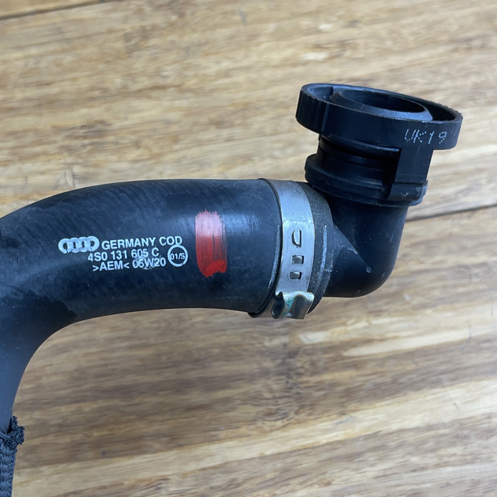 2017-2023 Audi R8 4S Connecting Pipe Hose Line OE Genuine Part 18k Miles