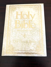 KJV Regency Our Family Bible Red Letter Concordance New Sealed Thomas Nelson