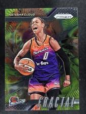 2024 Panini Prizm WNBA #12 Natasha Cloud Fractal Phoenix Mercury