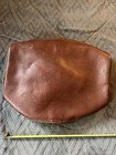 Orvis Green Canvas & Brown Leather Duffle Bag Zip Top Soft Case — photo 8
