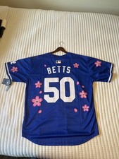 TAKASHI MURAKAMI DODGERS TOKYO SERIES 2025 Mookie Betts JERSEY SZ XL IN HAND