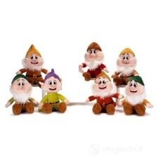 SETTE NANI PELUCHE 30 CM ORIGINALE DISNEY SOFT TOYS DISNEY