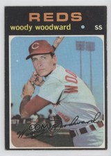 1971 Topps Woody Woodward #496 0m2c