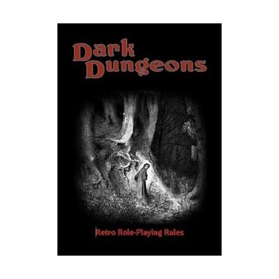 Dark Dungeons OSRIC RPG Dark Dungeons HC  EX/NM