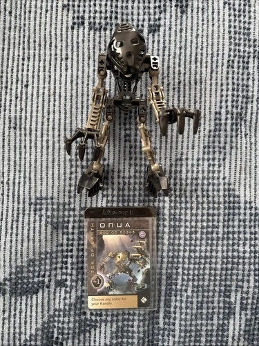 LEGO Bionicle 8532 Toa Onua, Figure Only + 1 Bionicle Onua Card