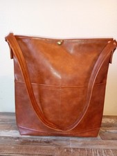 Large Knitting Crochet Project Tote Bag Handmade