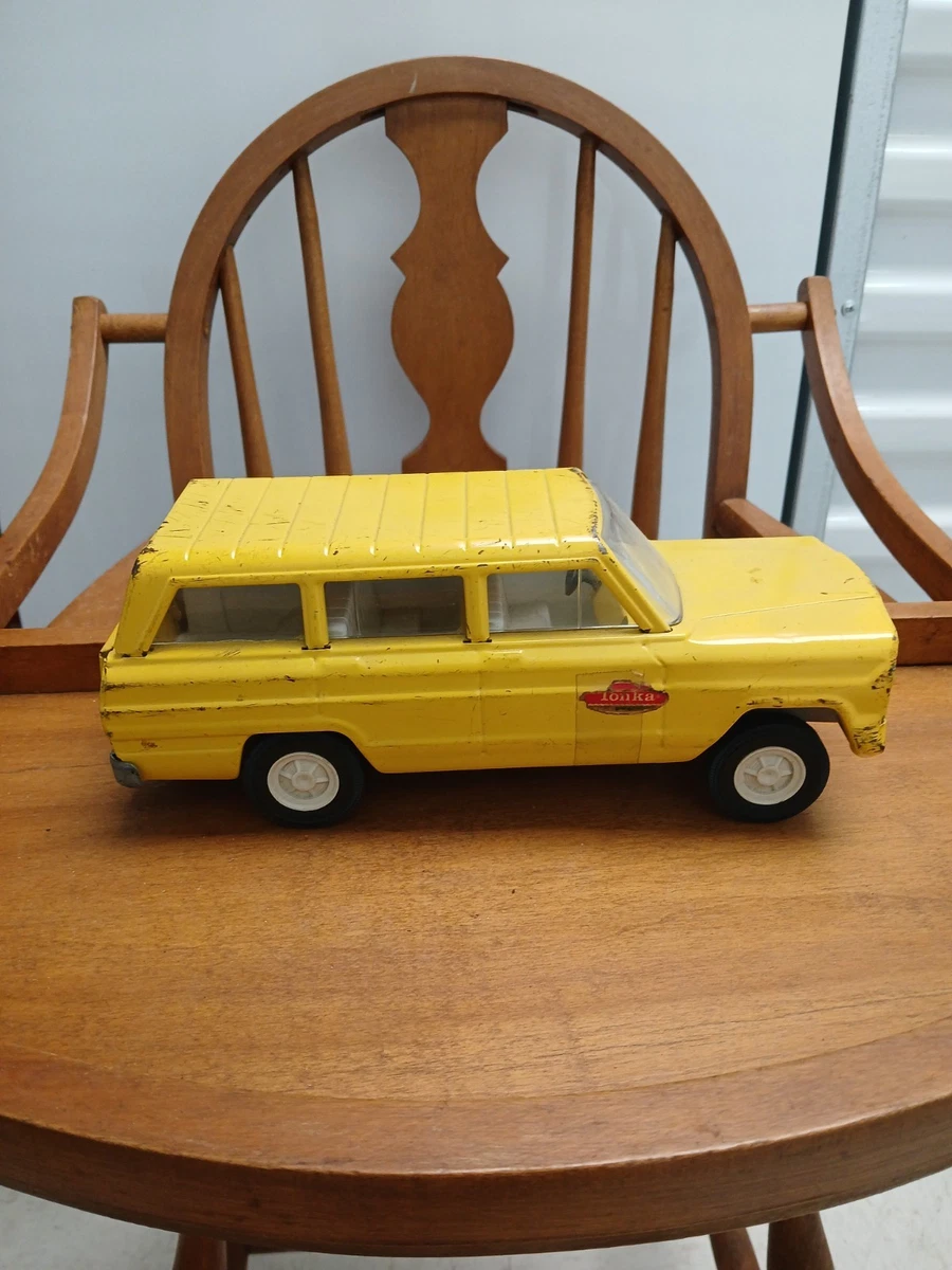 Tonka Jeep Yellow Vintage Manufacture Diecast Cars, Trucks & Vans