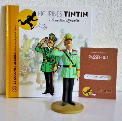 Tim und Struppi Figur - Die offizielle Sammlung Nr. 92 - Colonel Alvarez