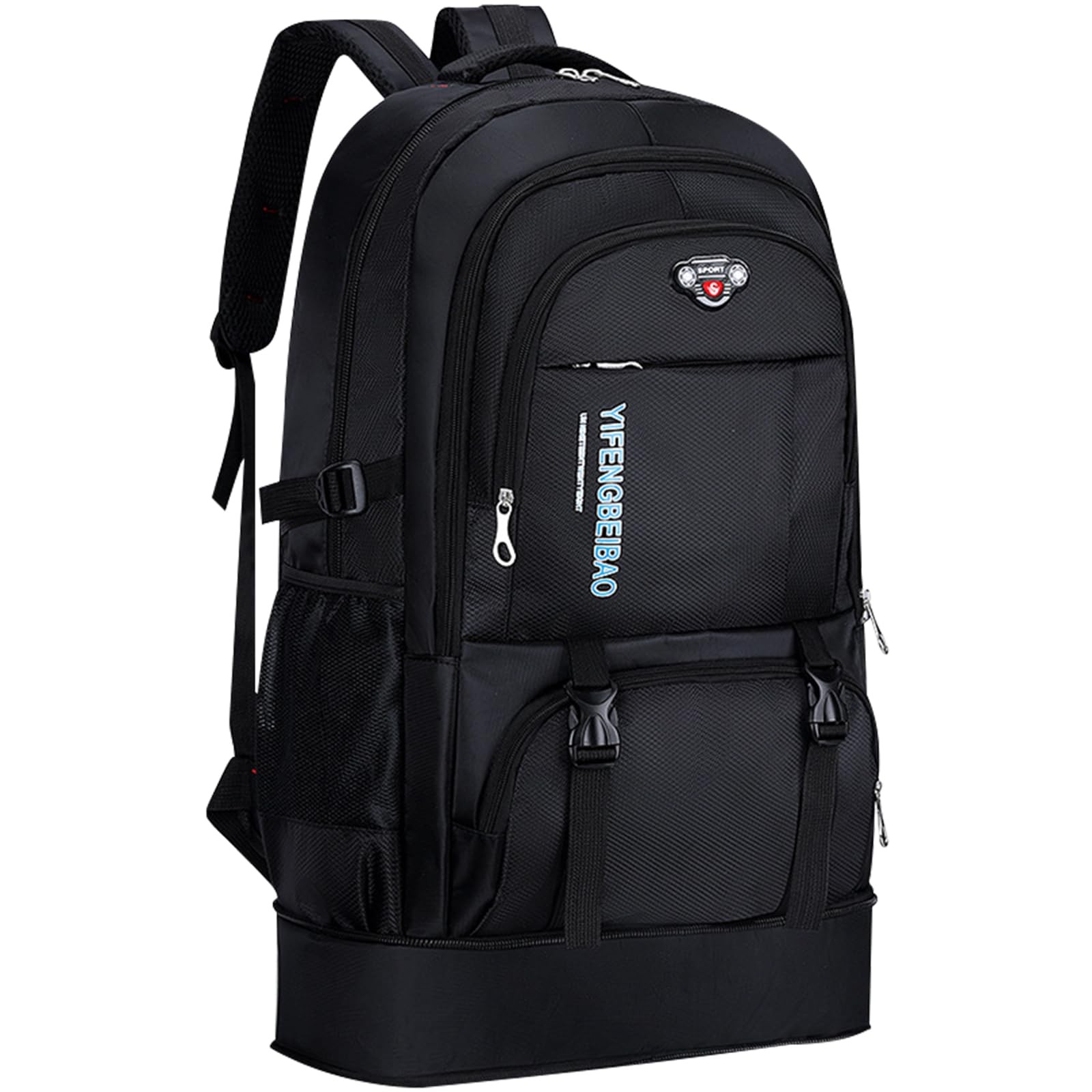Sac à dos randonnée 65L extensible avec portage ergonomique