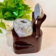 9.59LB The natural amethyst cave symbolizes a treasure trove specimen of wealth