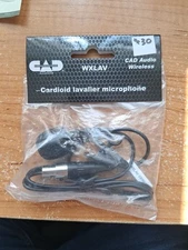CAD Audio Cardioid Lavalier Microphone WXLAV